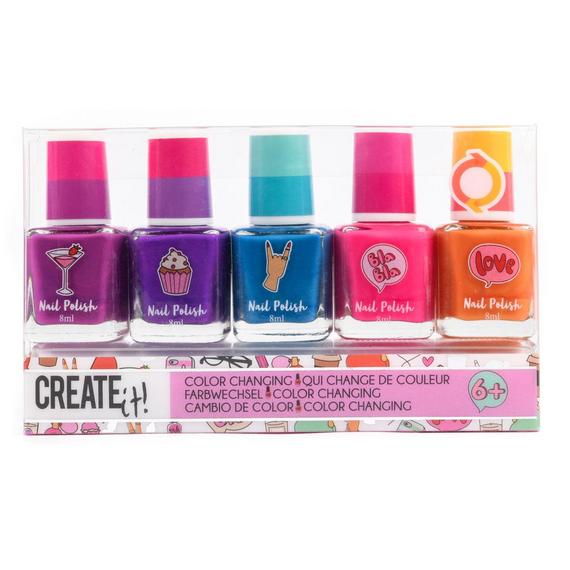 Set quattro smalti color change Create it!