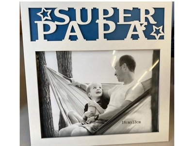 Papà Cornice super Papà bianca
