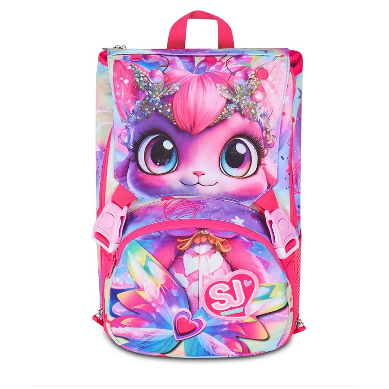 Zaino scuola seven sj gang cat led