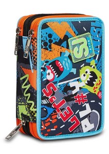 Astuccio 3 zip Seven rushpack