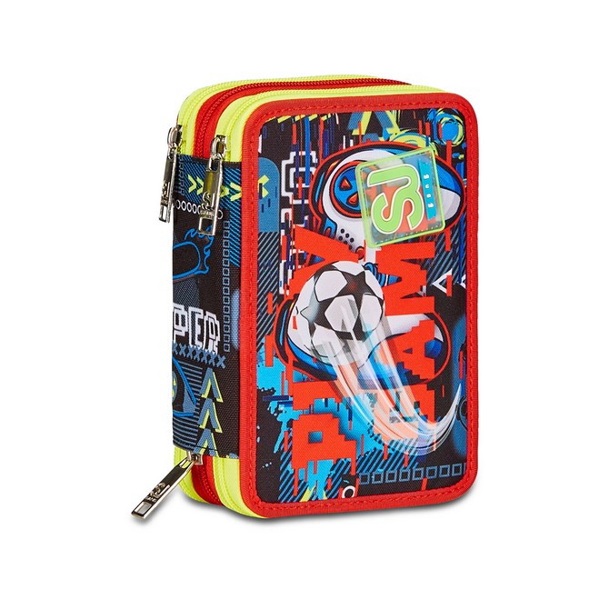 Astuccio 3 zip Seven funnygoal