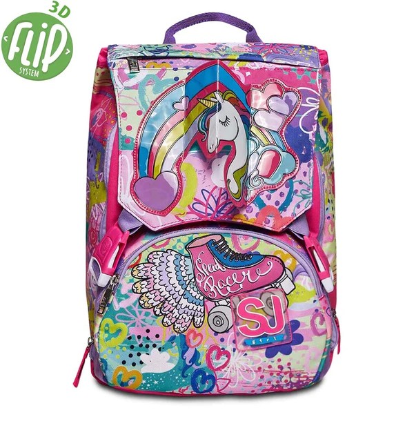 Zaino scuola seven Magicflip girl
