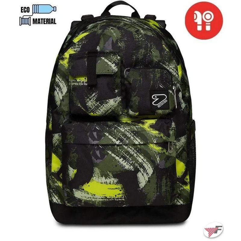 Zaino scuola seven reversibile grs roller stain