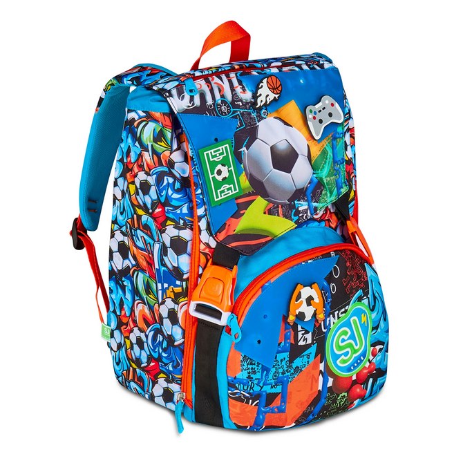 Zaino scuola seven sj gang tinypatch boy