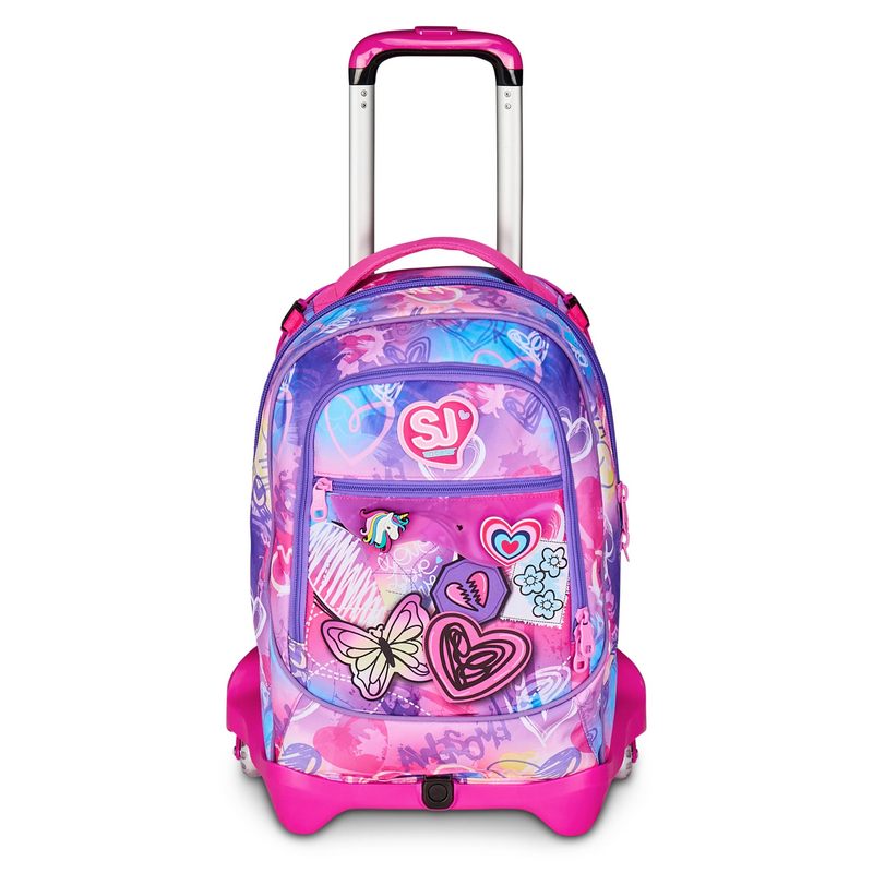 Zaino scuola seven trolley tinypatch girl