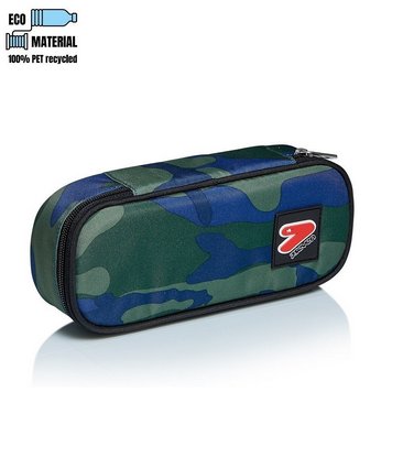 Astuccio ovale seven  round camo royale