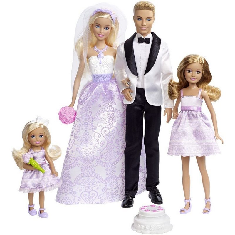 Barbie e Ken matrimonio romantico