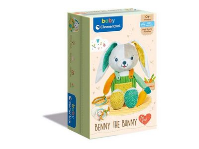 Peluche mio coniglietto in scatola baby clementoni