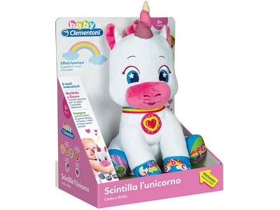 Scintilla l’Unicorno Clementoni  Canta e Brilla 6+