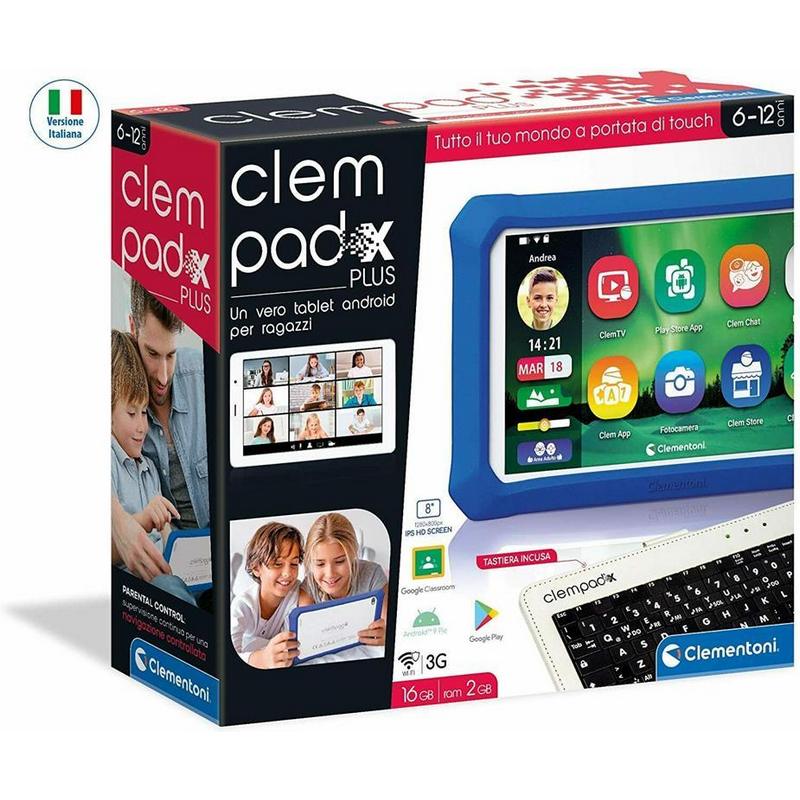 Clempad x plus Clementoni 6a+ 12