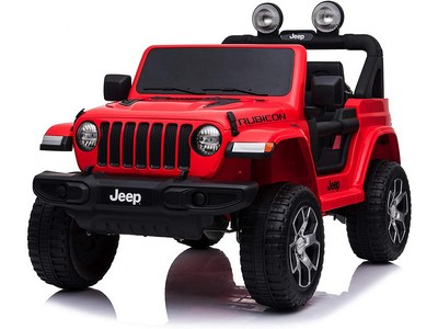 Jeep Wrangler Rubicon Rossa per bambina elettrica 12V