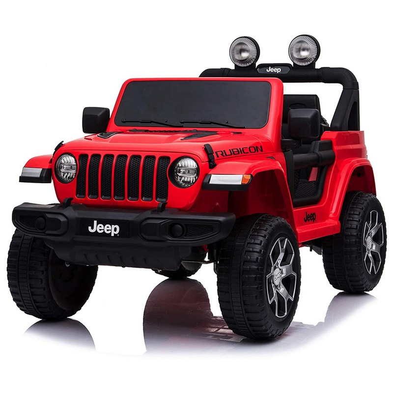 Jeep Wrangler Rubicon Rossa per bambina elettrica 12V