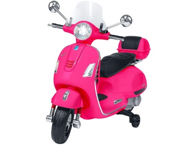 Vespa Piaggio per bambini Fucsia  Elettrica GTS 12v