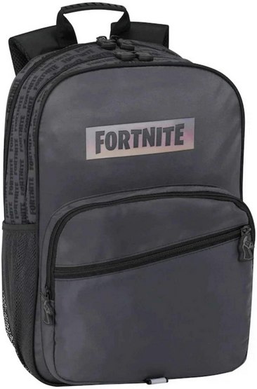 Zaino Fortnite nero con banda flash