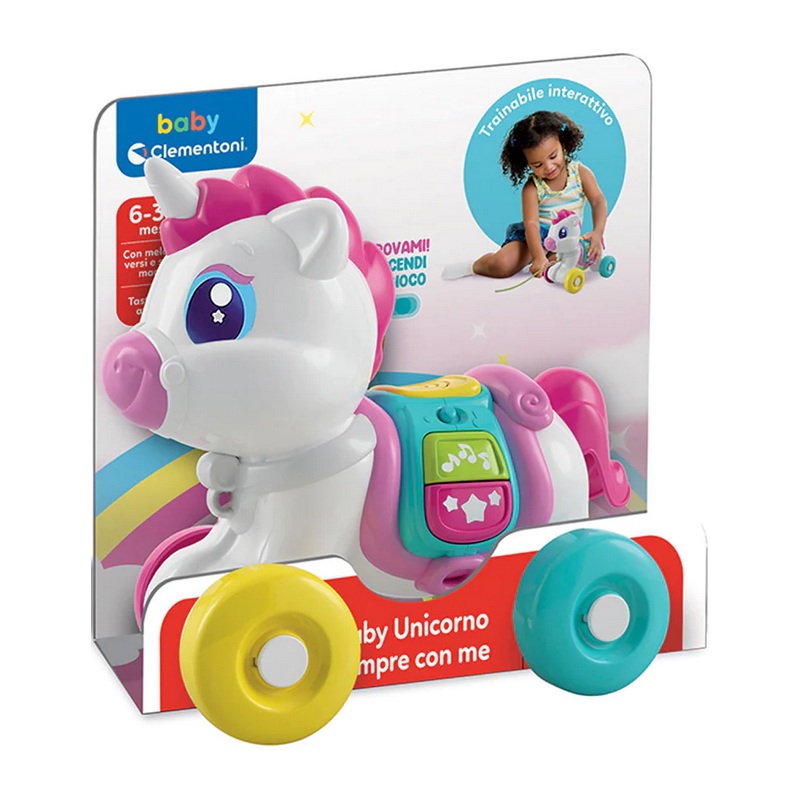 baby unicorno sempre con me Clementoni