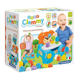 Clementoni Clemmy poltroncina portamattoncini