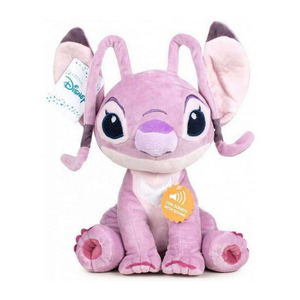 Stitch Angel Peluche rosa 20 cm
