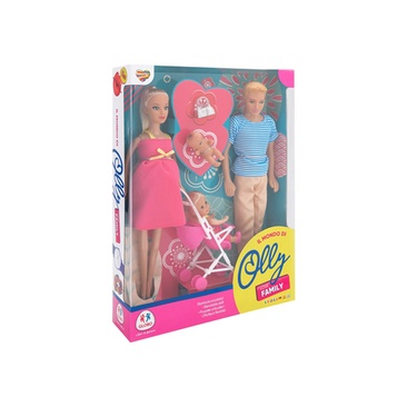 Globo Fashion Doll Olly Incinta con famiglia 3a+