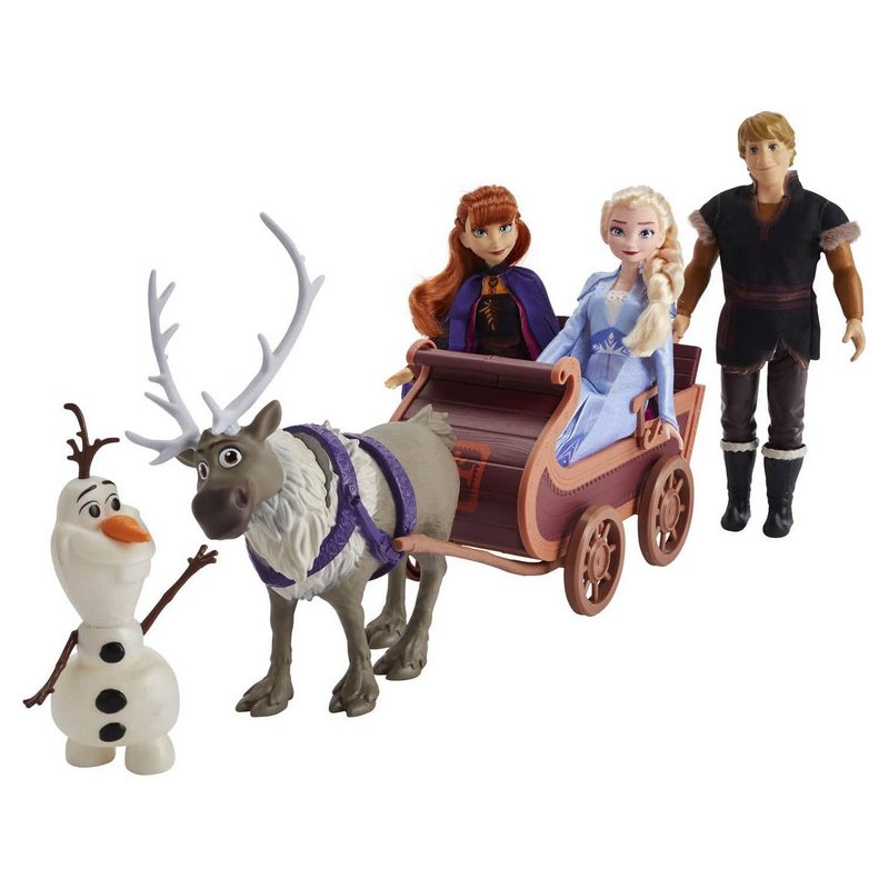 Frozen Multipack con Personaggi e Slitta, 3a+