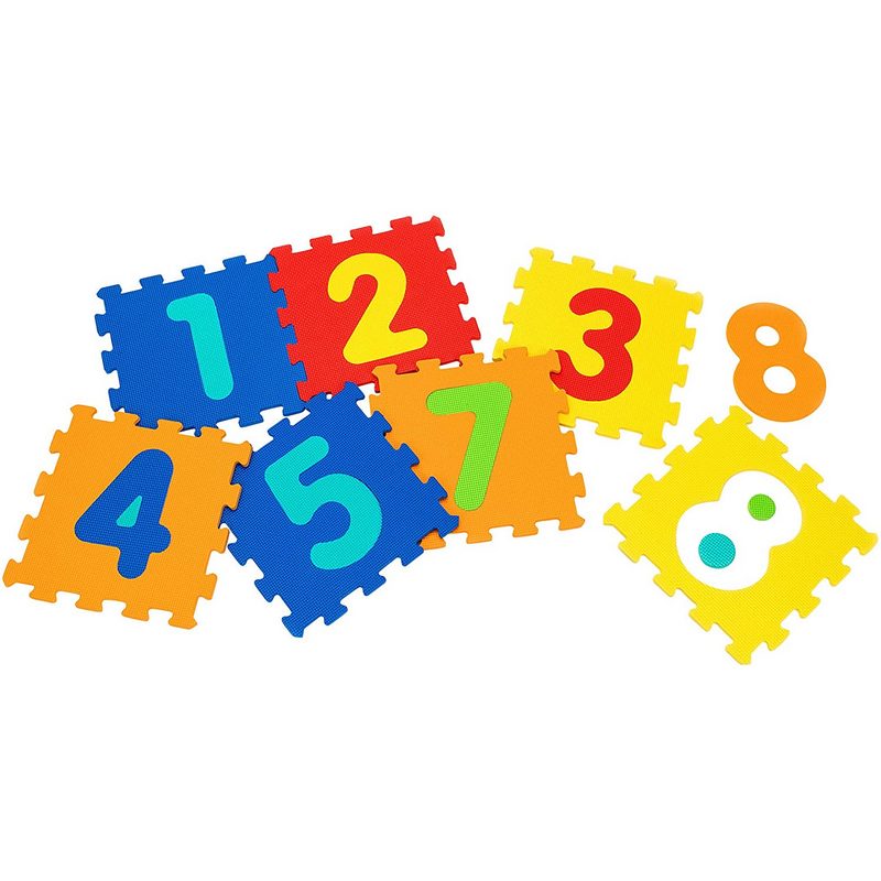 Mattonelle puzzle con numeri