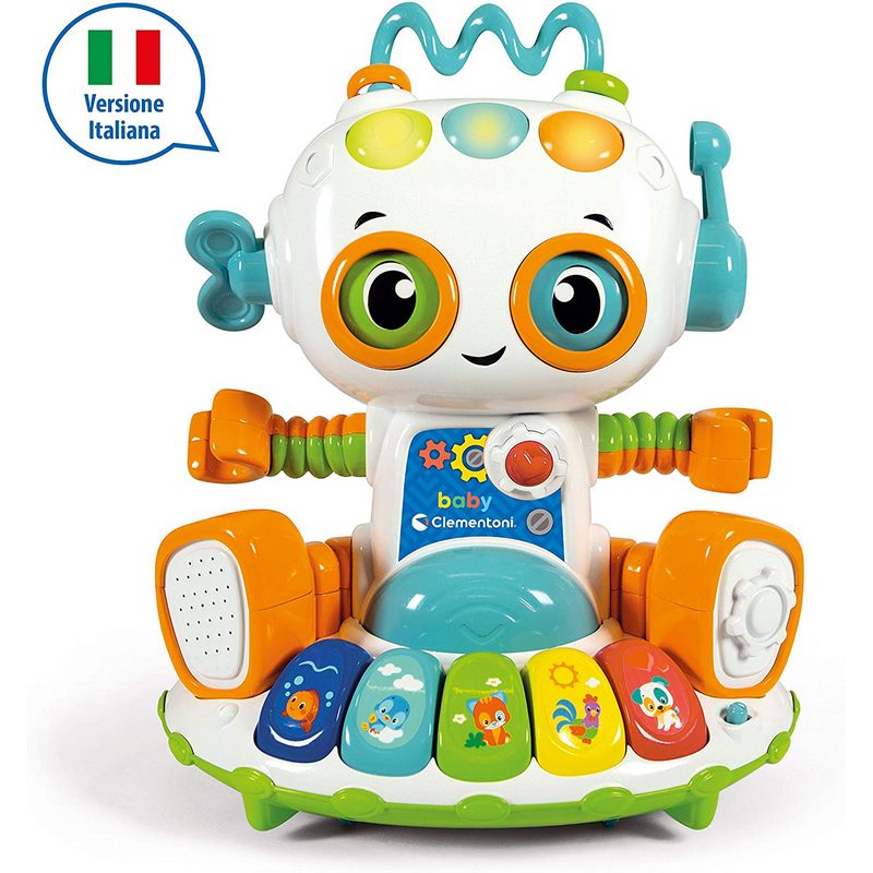 Clementoni Baby Robot Gioco elettronico parlante 12+