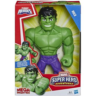 Hasbro Hulk Marvel Super Hero Adventures Mega Mighties, action figure da 25 cm 3-7a+