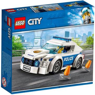 Lego city  auto di pattuglia della polizia