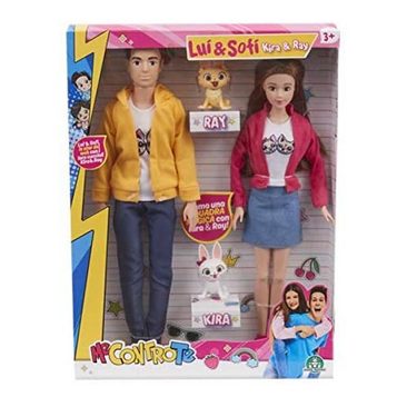 Giochi Preziosi Me Contro Te Fashion Doll Coppia con Cani 3a+