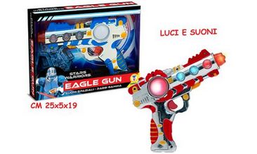 Pistola spaziale con suoni