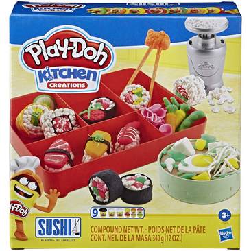 Hasbro Play-Doh Sushi set 3a+
