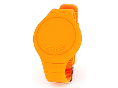 Orologio Zitto in silicone arancione