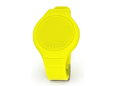 Orologio Zitto in silicone giallo sole