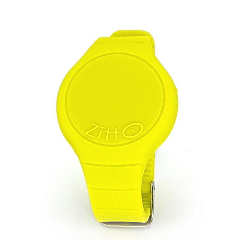 Orologio Zitto in silicone giallo sole