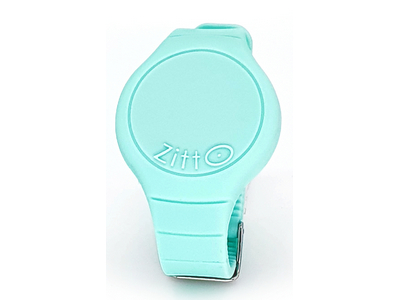 Orologio Zitto in silicone verde tiffany