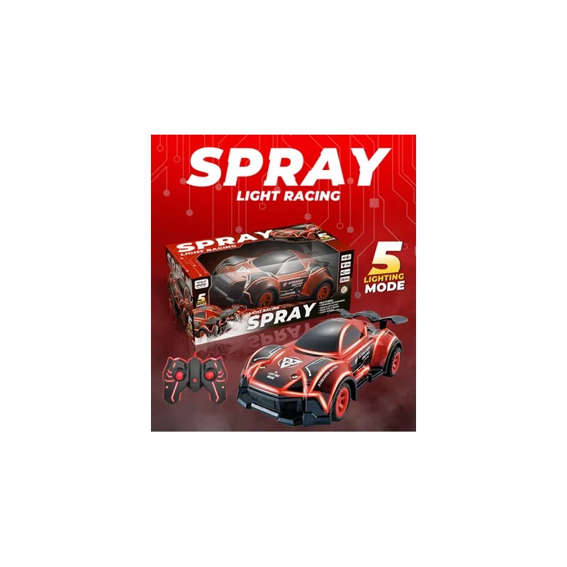 Auto radiocomando racing spray