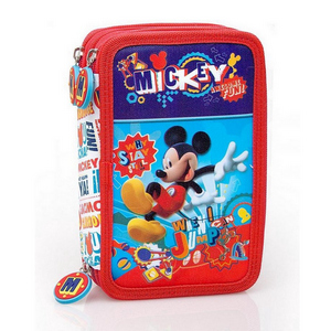 Astuccio 3 zip Disney Topolino