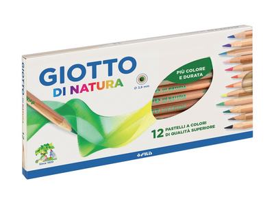 Pastelli Giotto di Natura da 12 colori