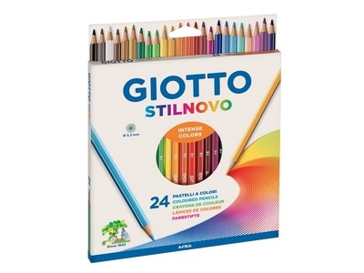 Pastelli Giotto Stilnovo da 24 colori