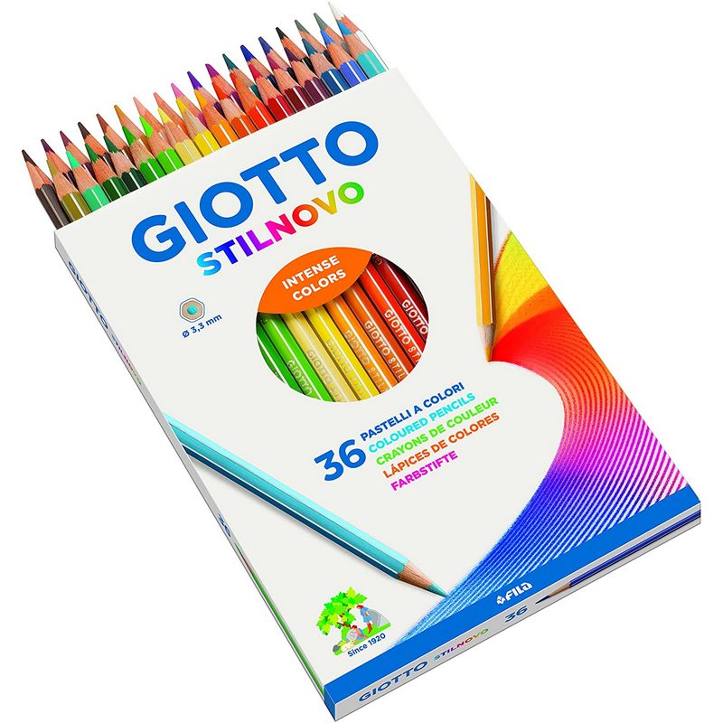 Pastelli Giotto Stilnovo da 36 colori