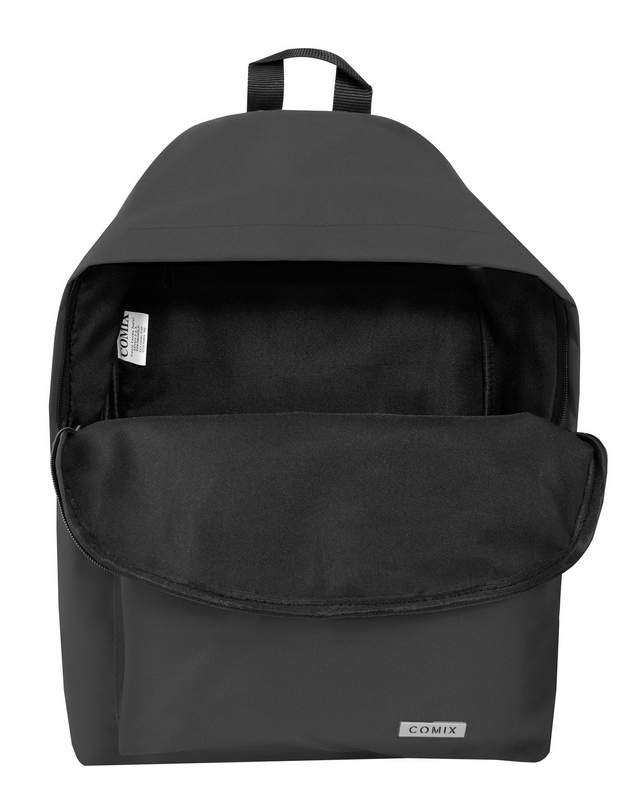 Zaino comix americano monocolore nero