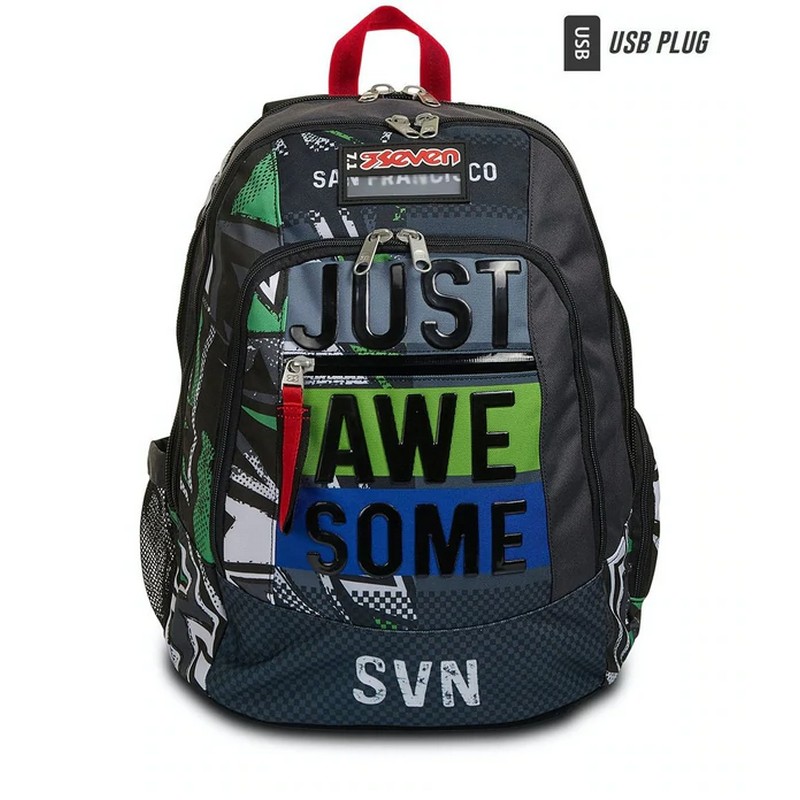 zaino seven scuola underground