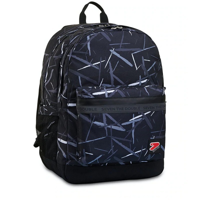 zaino scuola seven reversibile the light bar con cuffie