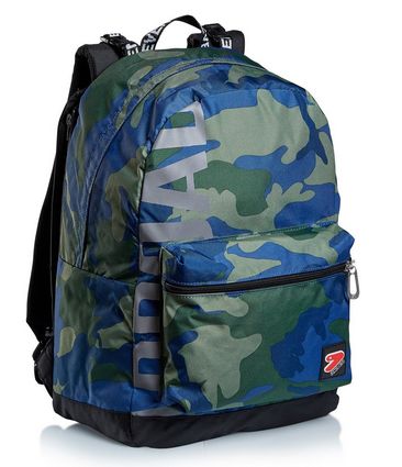 Zaino Seven reversibile camo royal militare con cuffie