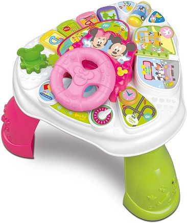 Tavolo Attività Baby Minnie clementoni Bimba 12+